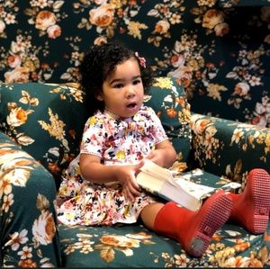 Toddler girls floral dress